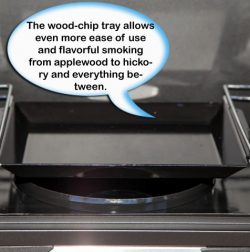 Camp Chef Smoke Vault 18: wood chip tray