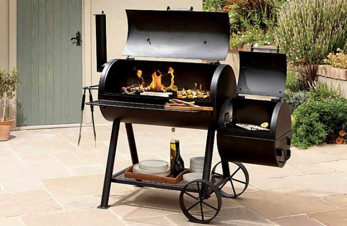 Char broil 2025 offset smoker