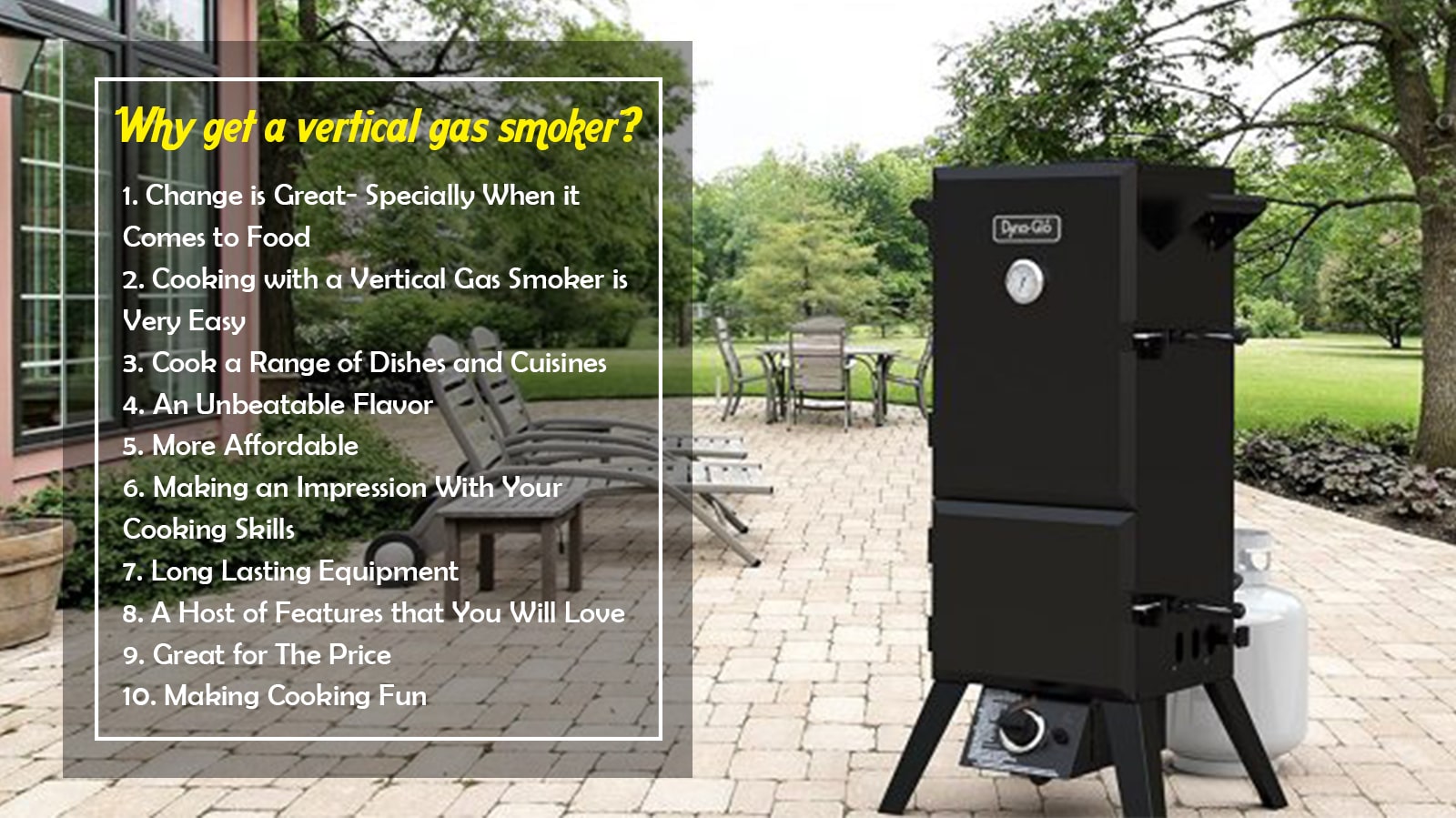 10 Hot Reasons to Get a Vertical Gas Smoker Grills Forever