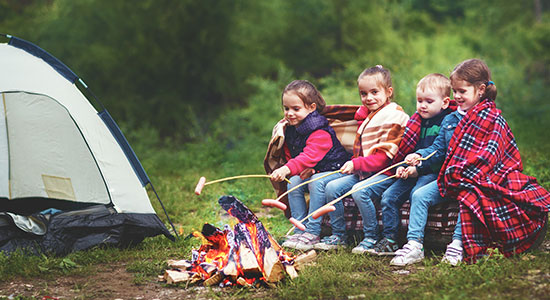 cooking over a campfire: A Campfire BBQ Can Be More Than Just Your Cooking Apparatus