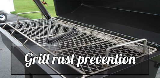 Grill rust prevention