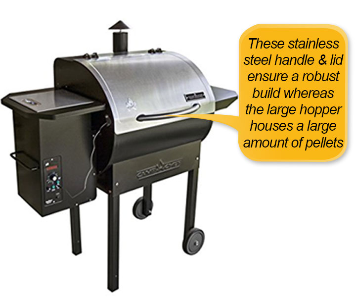 Camp chef smokepro outlet pg24 deluxe pellet grill