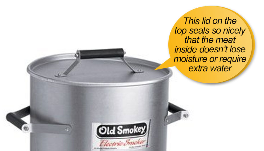 old smokey grill: lid