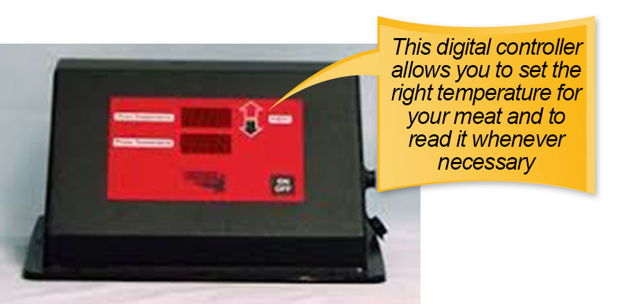 cookshack smoker: digital temperature controller 