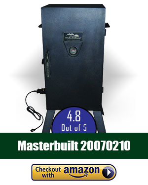 Masterbuilt 20070210 30-Inch Black Electric Analog Smoker