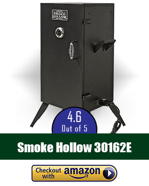 Smoke Hollow 30162E Electric Smoker, 30 Inch with Adjustable Temperature Control