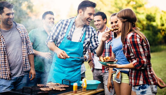 Grill party sale