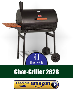 Char-Griller 2828 Pro Deluxe Charcoal Grill