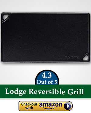 flat top gas griller: Lodge LDP3 Reversible Grill/Griddle