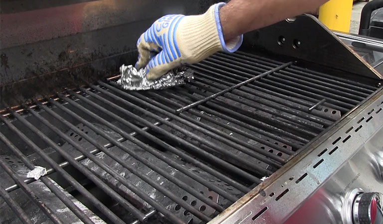 removing rust from bbq