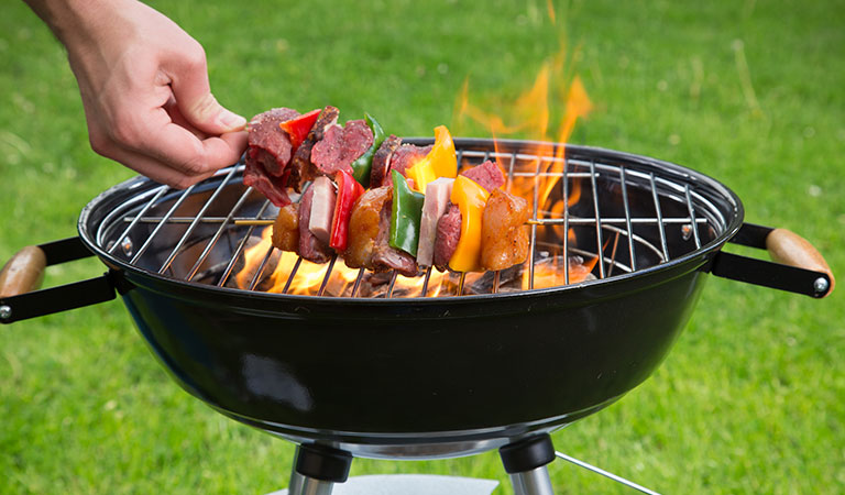 Cooking In Charcoal Grill - How To Grill