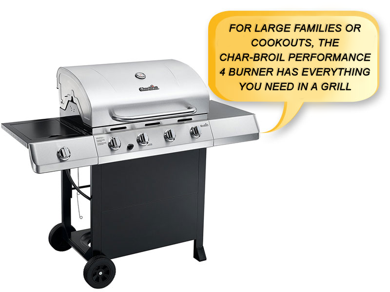 Char broil advantage 4 burner outlet review