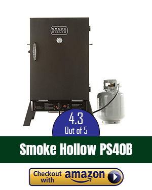 Smoke Hollow 38202G 38-Inch 2-Door Propane Gas Smoker