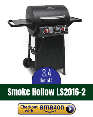 Smoke Hallow 38-Inch Outdoor Vertical Propane Gas BBQ Meat Smoker