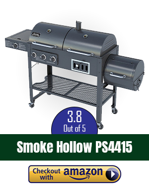 Smoke Hollow 1800CGS Gas/Charcoal/Smoker Grill