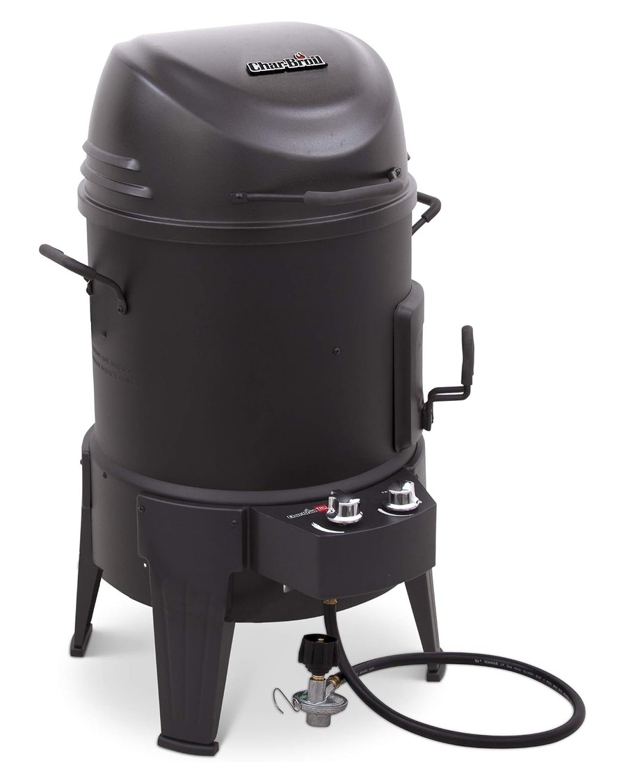 Checking a gas smoker before use