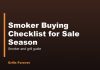 Smoker Buying Checklist for Sale Season Smoker Buying Checklist for Sale Season