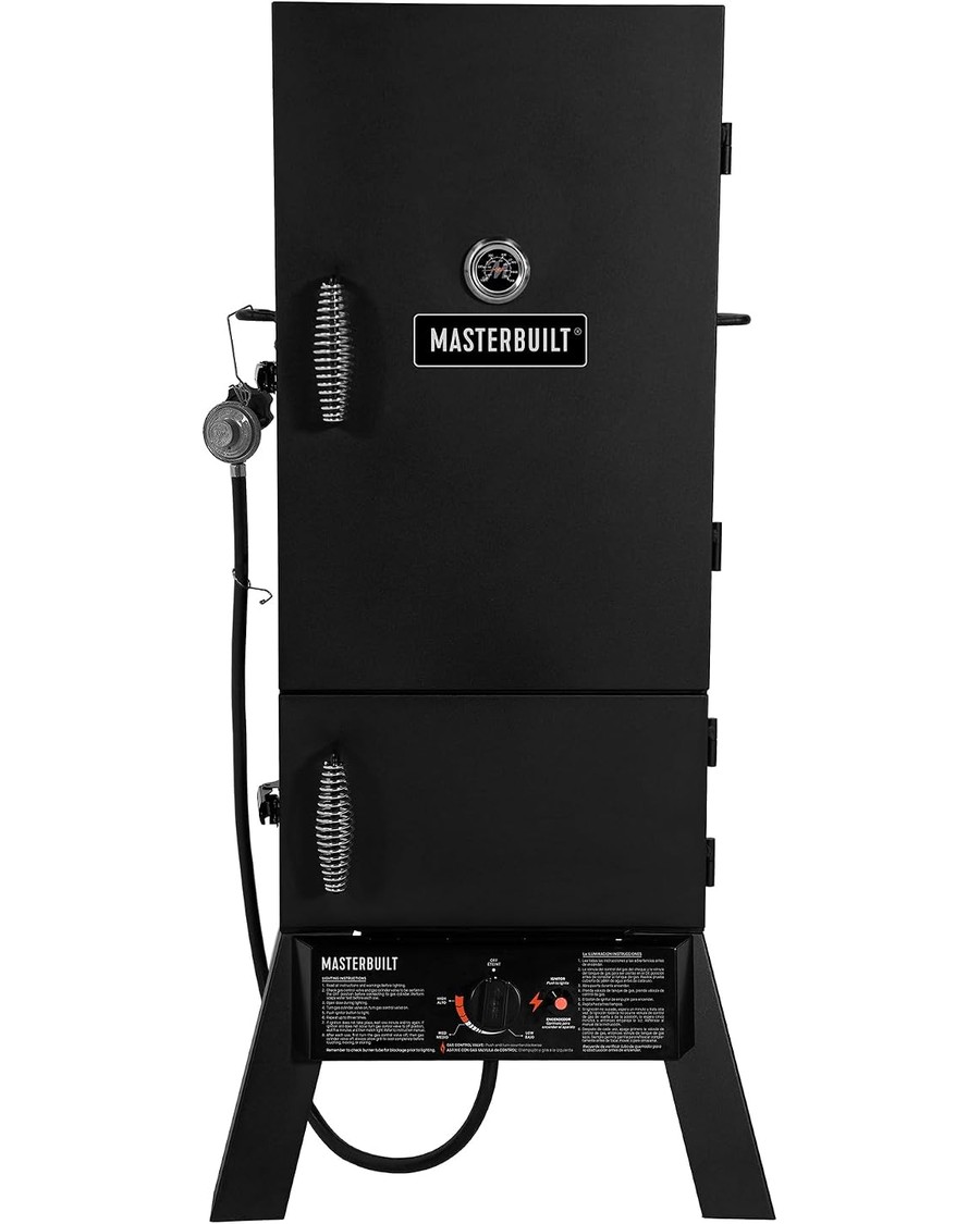 Masterbuilt 30-Inch Dual Fuel Propane and Charcoal Vertical Smoker