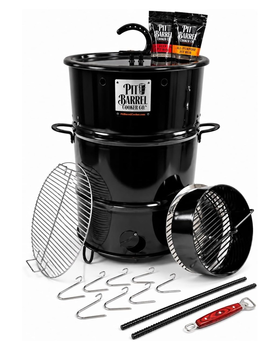 Pit Barrel Cooker Premier Series 18.5-Inch Drum Smoker