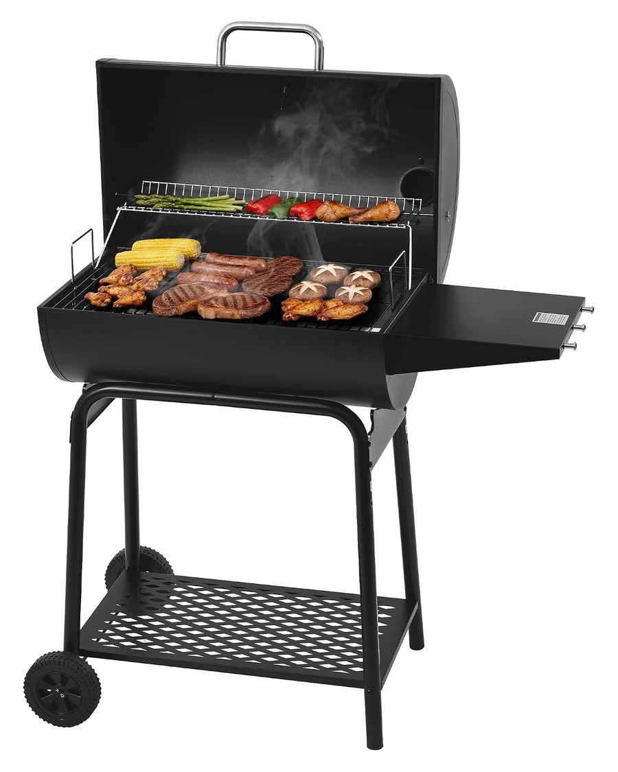 Royal Gourmet CC1830 28-Inch Barrel Charcoal Grill
