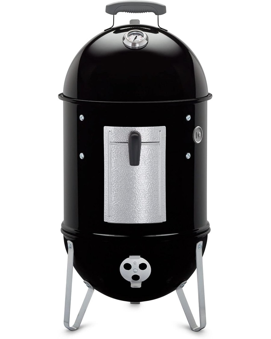 Weber Smokey Mountain Cooker Smoker, 14 inch Charcoal Smoker