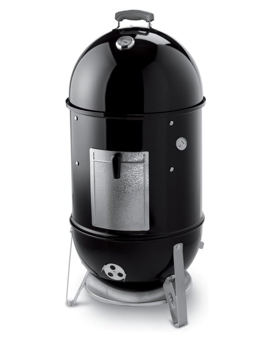 Charcoal smoker used in the comparison test