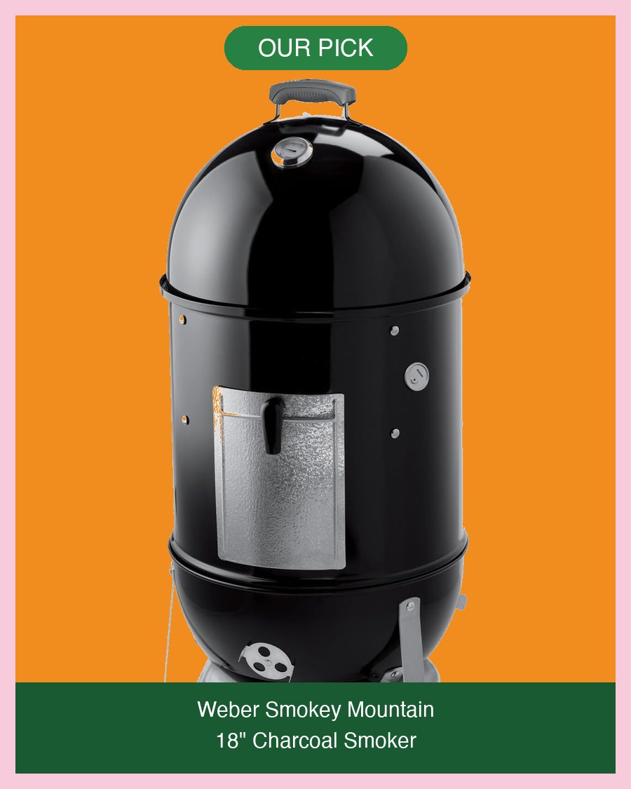 Weber Smokey Mountain Cooker 18-Inch - Top Pick
