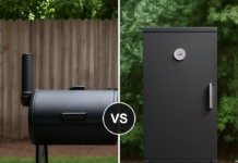 Offset Smoker vs Vertical Smoker: Airflow Differences Offset smoker vs vertical smoker side by side comparison