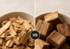 Wood Chips vs Wood Chunks for Smoking: A Practical Guide Wood smoking chips versus wood smoking chunks side by side comparison
